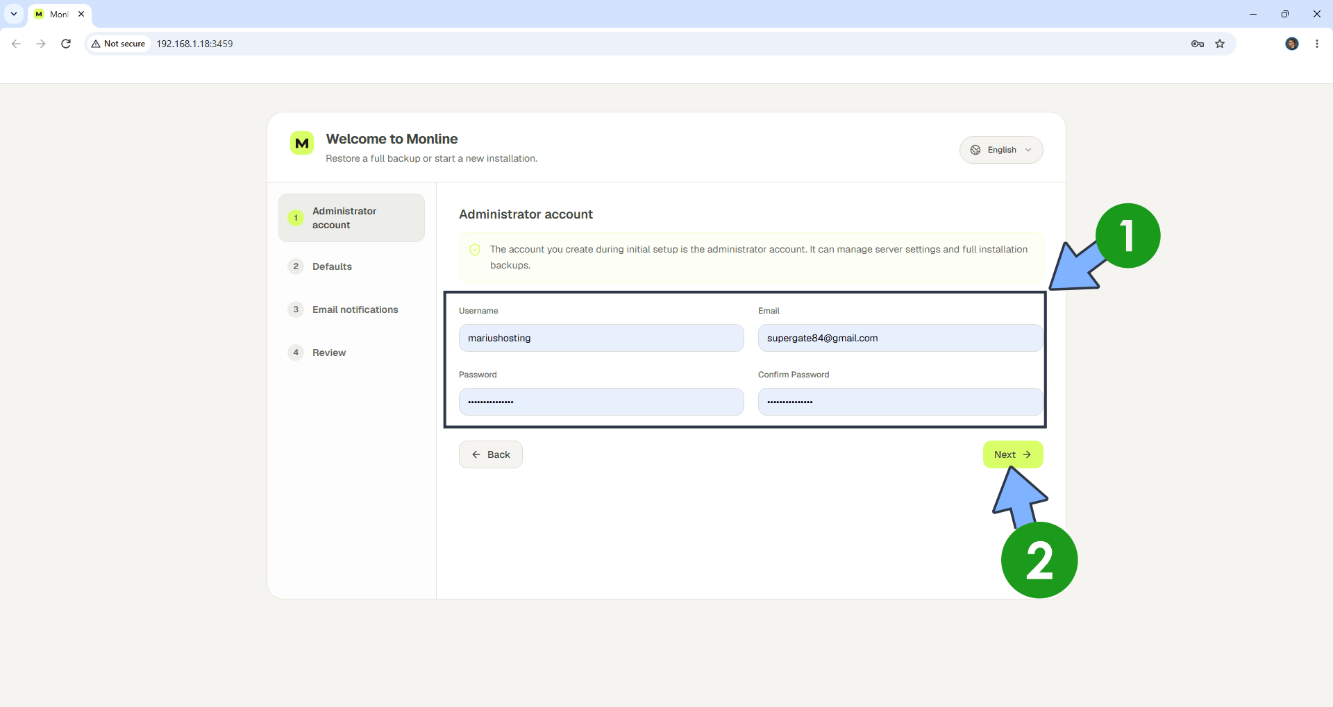 Monline Synology NAS Set up 4