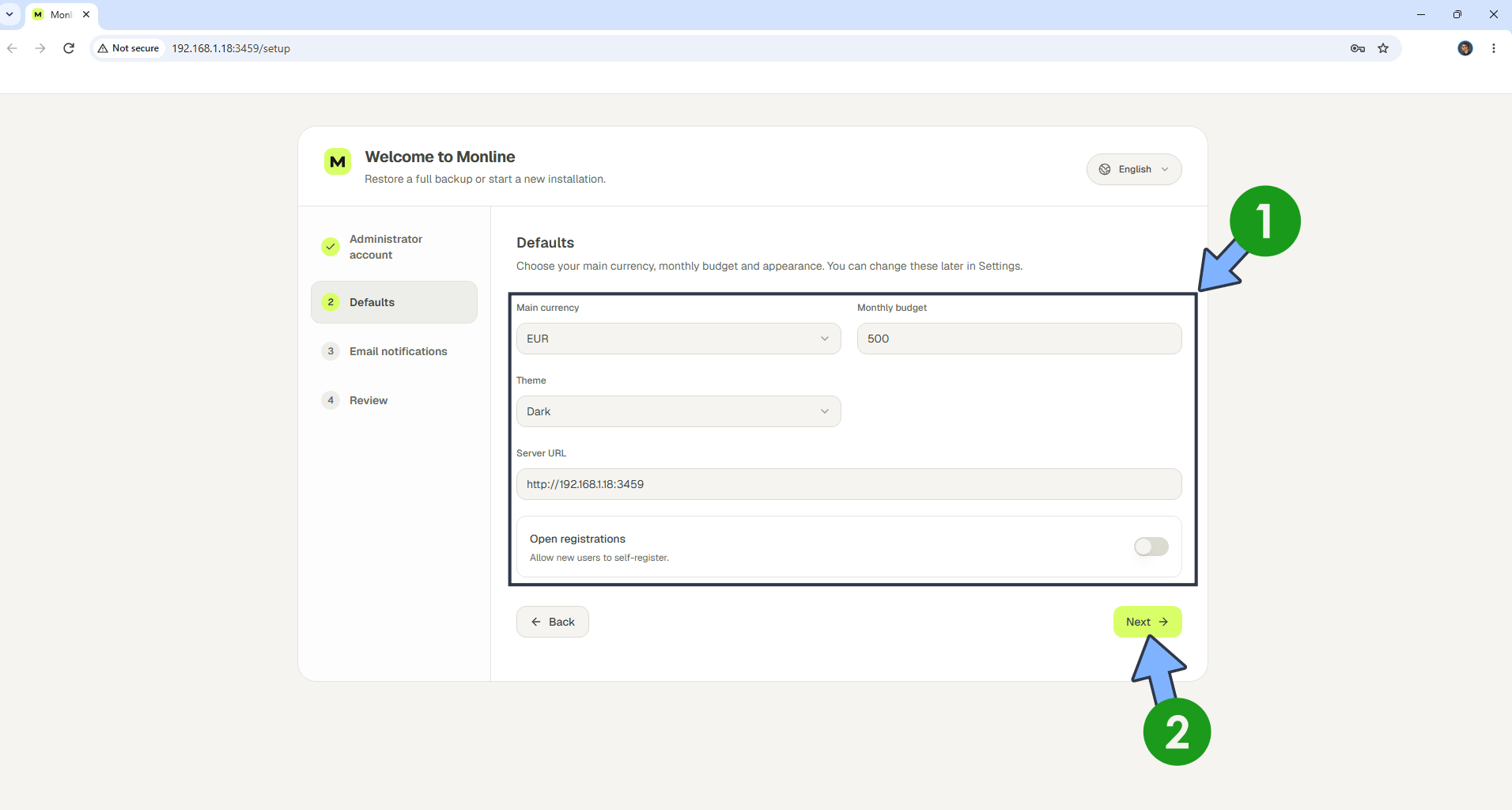Monline Synology NAS Set up 5