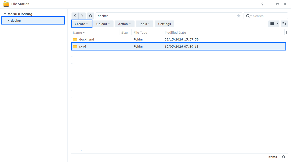 Reactive Resume V6 Synology NAS Set up 6