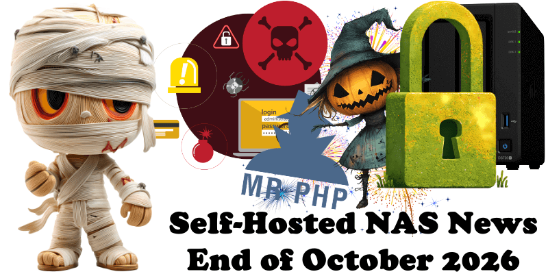 Self-Hosted NAS News End of October 2026