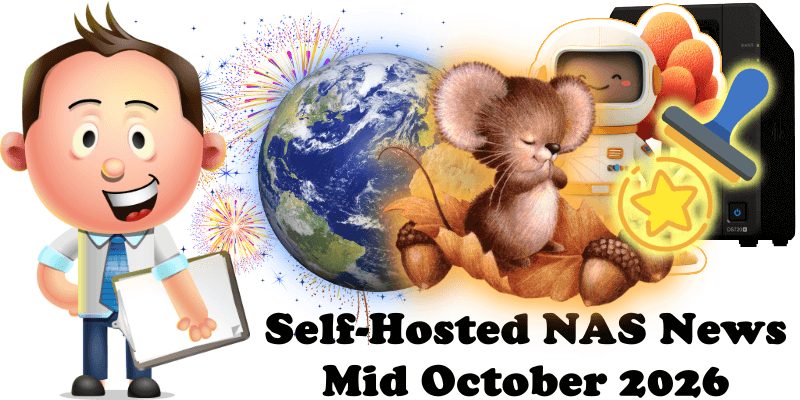 Self-Hosted NAS News - Mid October 2026