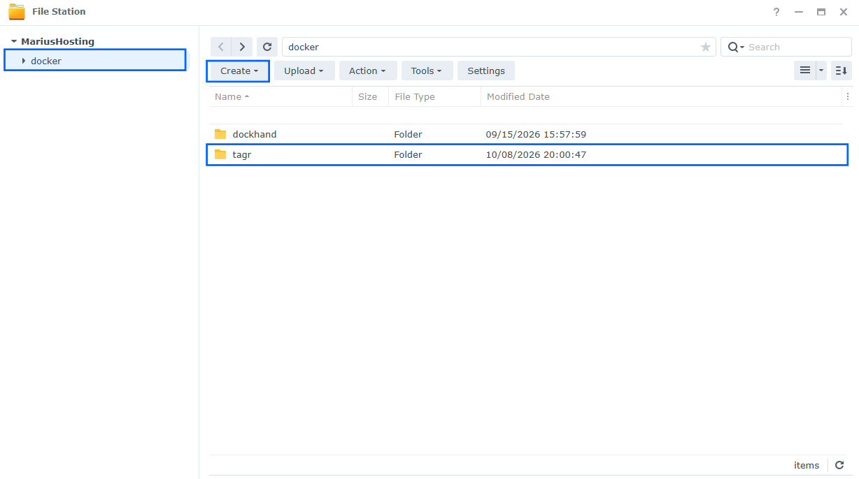 Tagr Synology NAS Set up 6