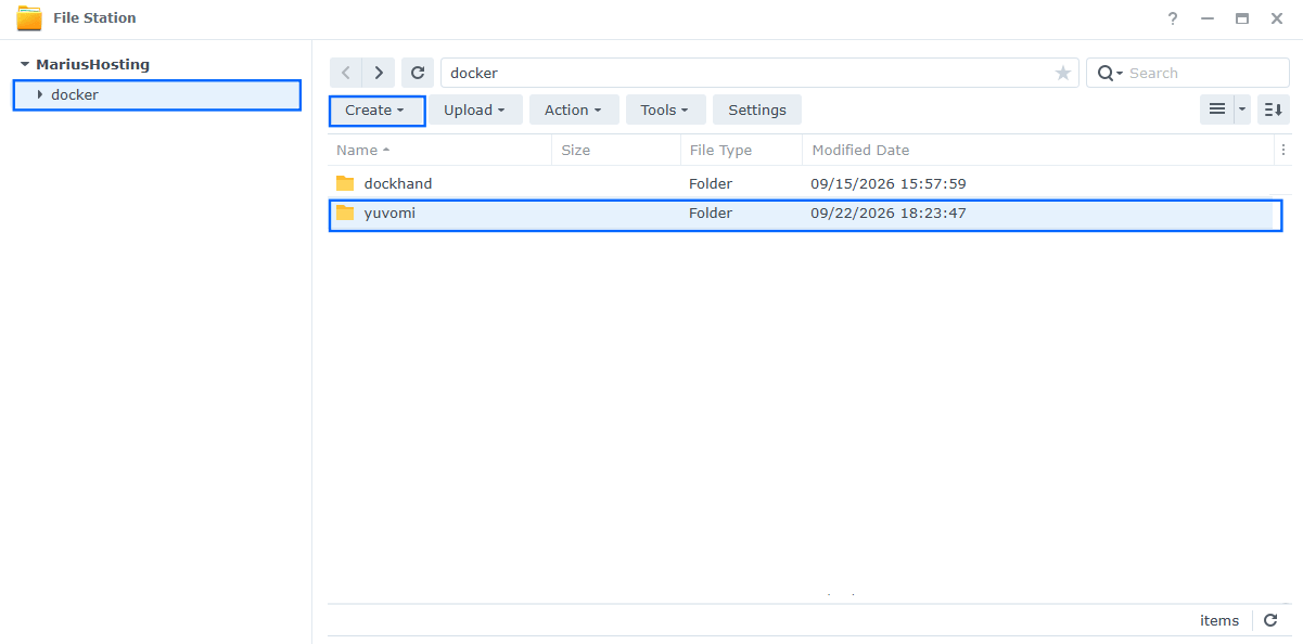 Yuvomi Synology NAS Set up 1