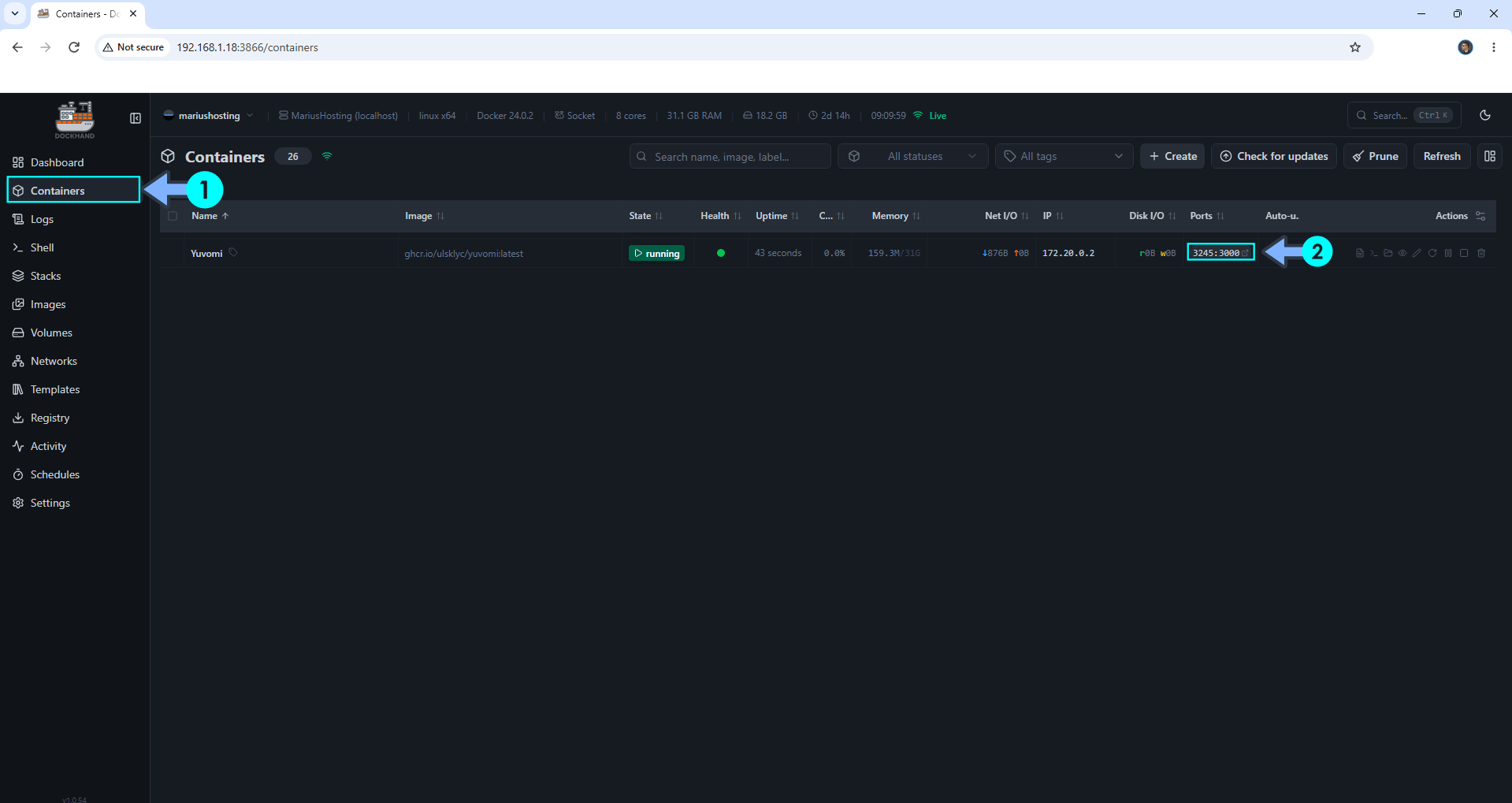 Yuvomi Synology NAS Set up 4